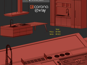 arclinea convivium modus 3D Model