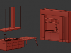 arclinea convivium modus 3D Model