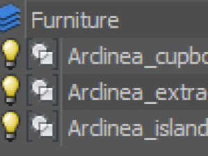 arclinea convivium modus 3D Model