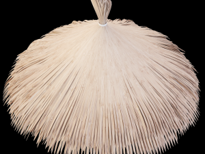 bamboo umbrella Modello 3D