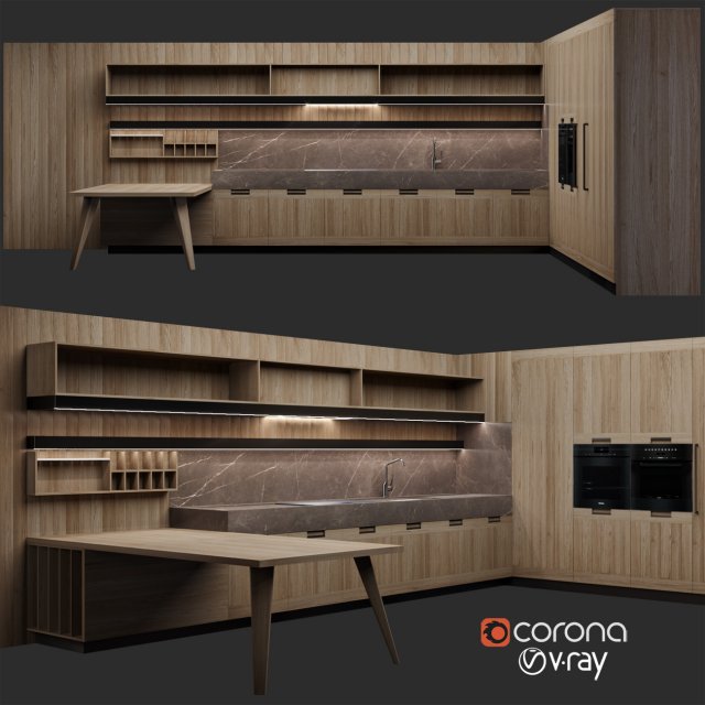arclinea principia 3D Model .c4d .max .obj .3ds .fbx .stl .blend 
