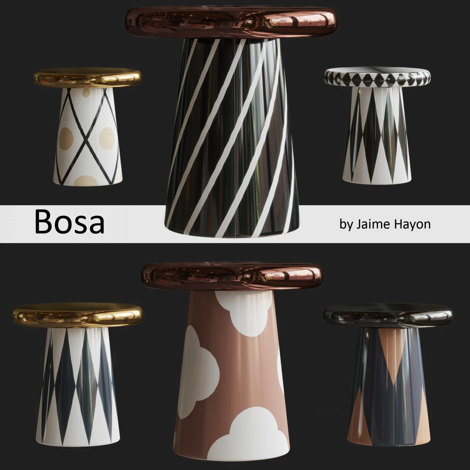 bosa t-table 3D Model .c4d .max .obj .3ds .fbx .stl .blend