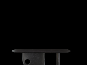collage chair menhir table Model 3D