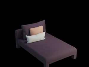 mod daybed Modello 3D