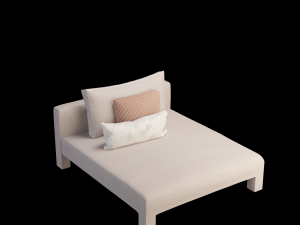 mod daybed Modello 3D