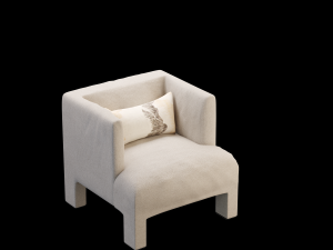 mod chair Modelo 3D