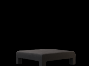 mod ottoman set 3D 모델