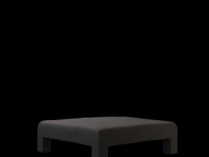 mod ottoman set 3D Model