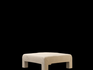 mod ottoman set 3D 모델