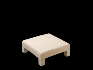 mod ottoman set 3D Model