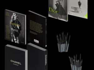decorative set n3 3D Model
