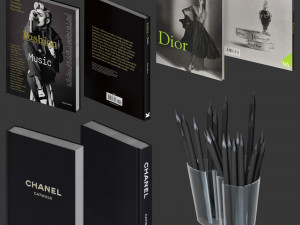 decorative set n3 3D Модель