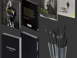 decorative set n3 3D Model