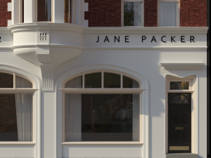 london building facade 3D 模型