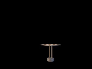vichy dining table 3D 모델