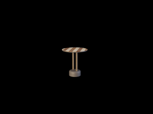 vichy dining table 3D 모델