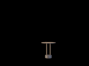 vichy dining table 3D 모델