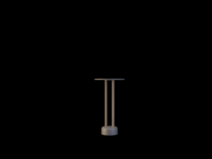 vichy dining table 3D 모델