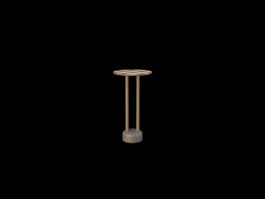 vichy dining table 3D 모델