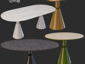 pion table set 3D Model