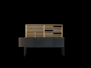 drop kitchen module Model 3D