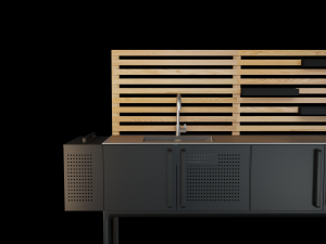 drop kitchen module Model 3D