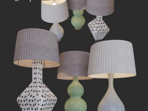 oka lamps 3D Model