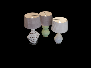 oka lamps 3D Model