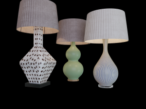 oka lamps 3D Model