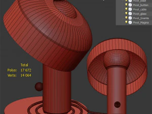 pivot table 3D Model