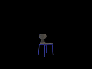 silla 40 set Model 3D