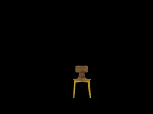 silla 40 set 3D Model