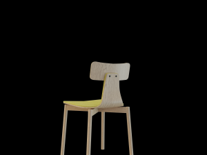 silla 40 set Model 3D
