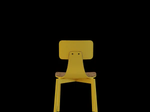silla 40 set 3D Model