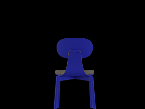 silla 40 set Model 3D