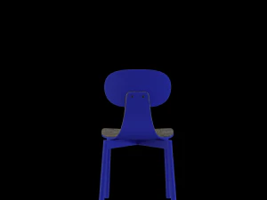 silla 40 set 3D Model