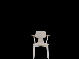 silla 40 with hands 3Dモデル