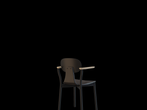 silla 40 with hands 3Dモデル