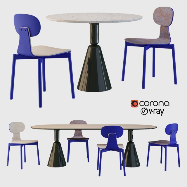 silla 40 pion Model 3D .c4d .max .obj .3ds .fbx .stl .blend 