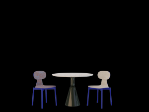 silla 40 pion Model 3D