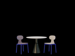 silla 40 pion 3D Model