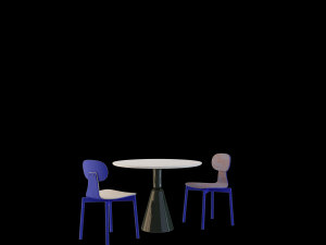 silla 40 pion Model 3D