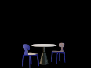 silla 40 pion 3D Model