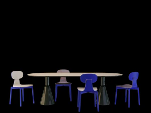 silla 40 pion 3D Model