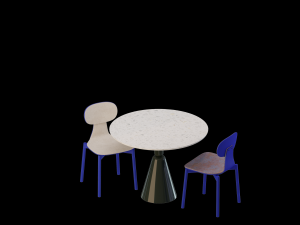 silla 40 pion Model 3D