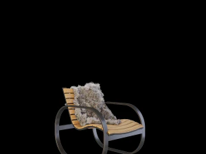 parc rocking chair 3D Model