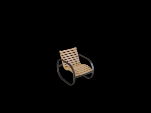 parc rocking chair 3D Model