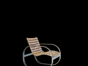 parc rocking chair 3D Model