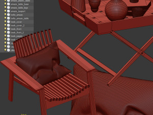amaze lounge 3D मॉडल