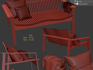 amaze lounge 3D मॉडल